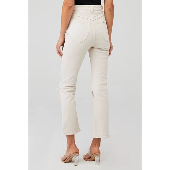 Rolla's Dusters Bootcut Crop Worn Salt Womens Size 26 - Picture 4 of 12